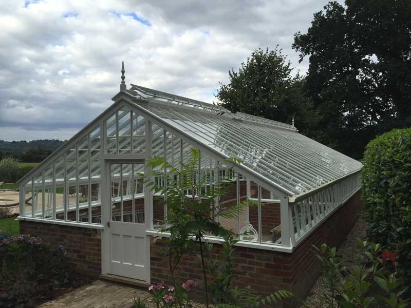 New 16ft Foster & Pearson Clear Span Glasshouse