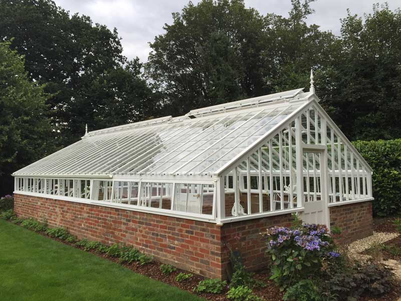New 16ft Foster & Pearson Clear Span Glasshouse