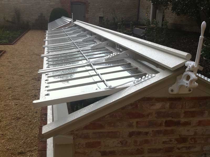 Foster and Pearson Cold Frame with glaze front