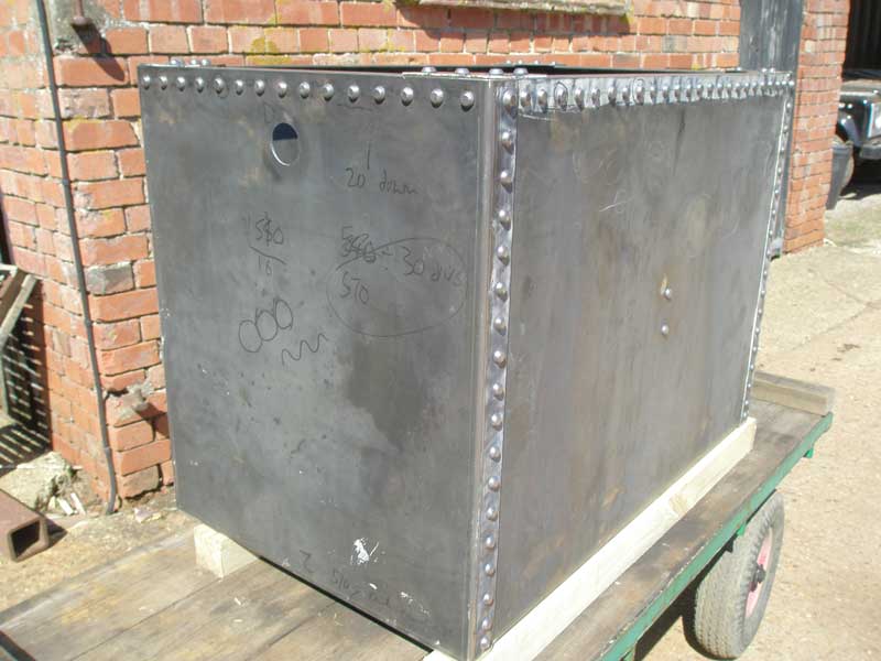 Galvanised Steel Riveted Water Tank